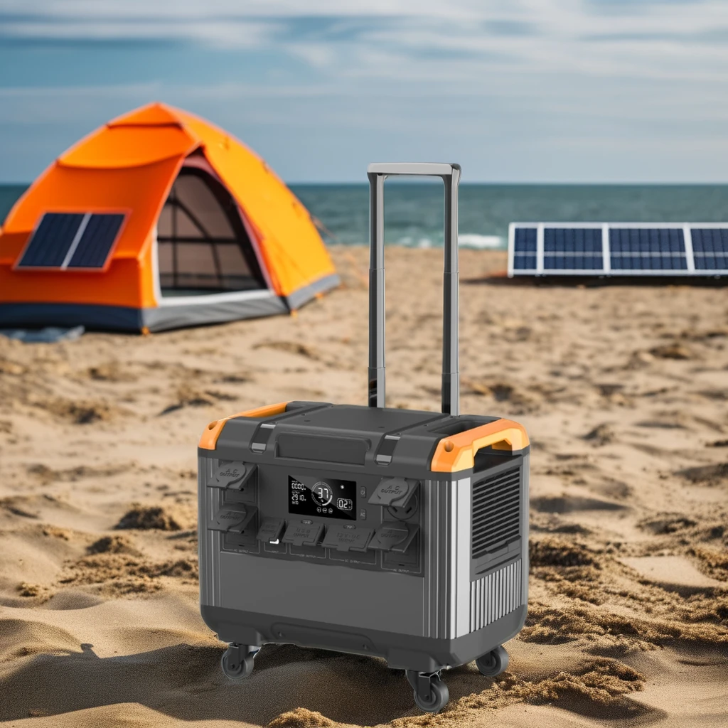 3000W 2688Wh Lithium Battery Super Capacity Solar Charged Generator For Home Portable Power Station