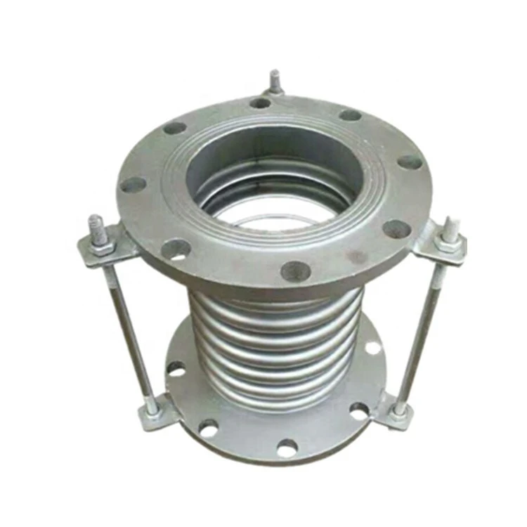 Corrugated Pipe Fitting Flange Type Compensator for Compensating Axial Displacement