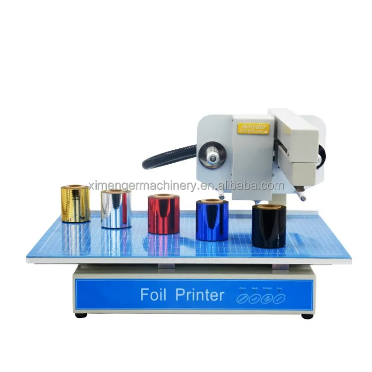 Digital 3025 No Need Plate Making 300 DPI New Year Red Envelope Cover Invitation Cards Hot Foil Stamping Machine