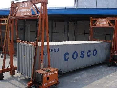 Diesel Motor Hydraulic STS Mini Portable Tower Container Lifting Gantry Crane Shipyard 10 Ton Single Girder Gantry Crane