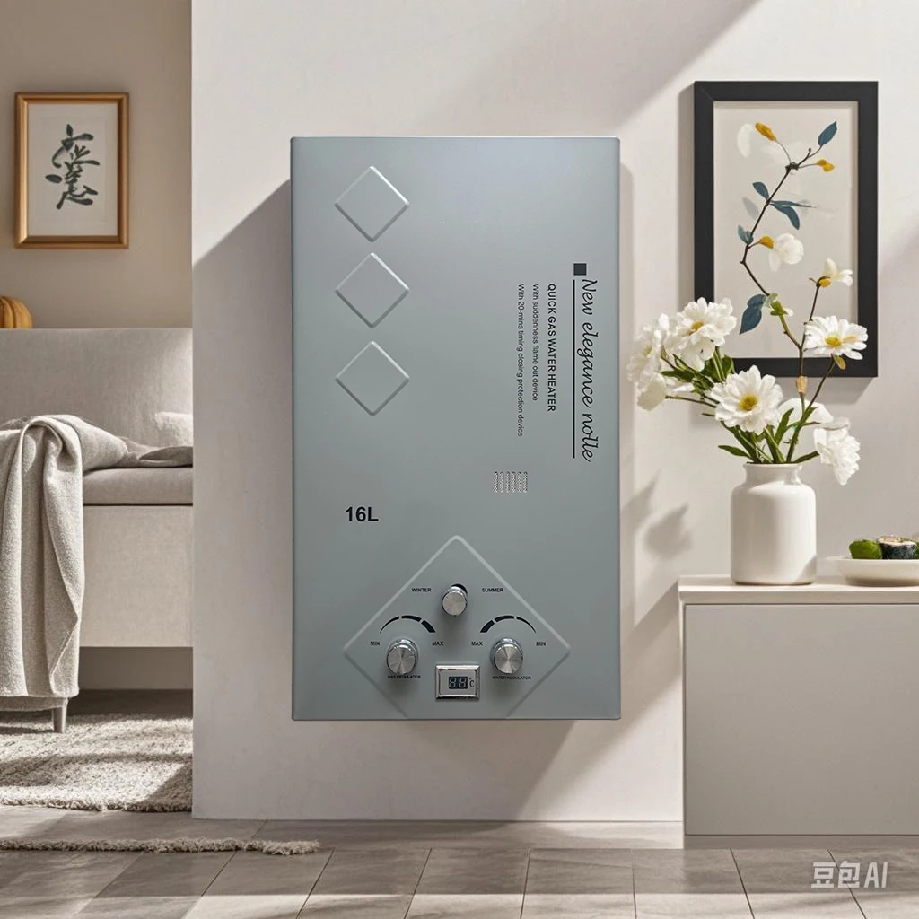 6L 12KW Hot Selling Submersible Portable Camping Boiler Geyser Gas Instant Water Heater