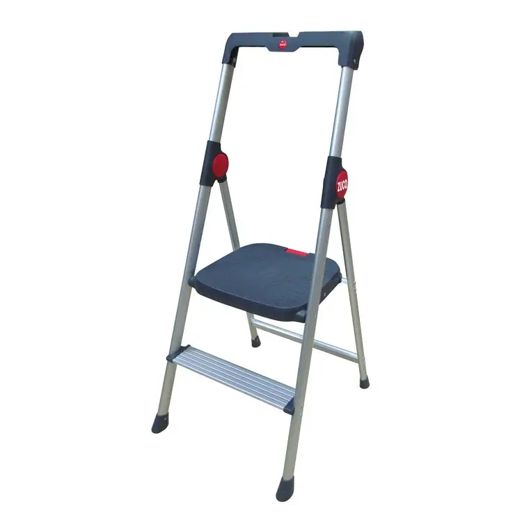 Лидер продаж, новые товары, алюминиевая складная лестница с 2 ступенями, легкая ступенчатая лестница