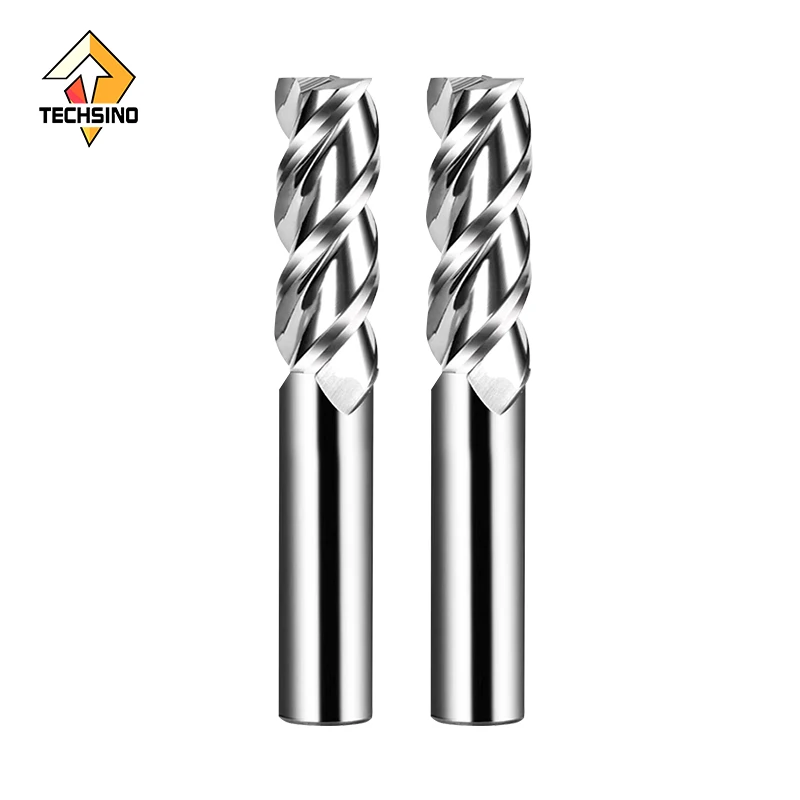 Tungsten Carbide 3-Flute End Mill Cutter and Carbide Router Bits for  cnc milling cutter Factory Direct Wholesale