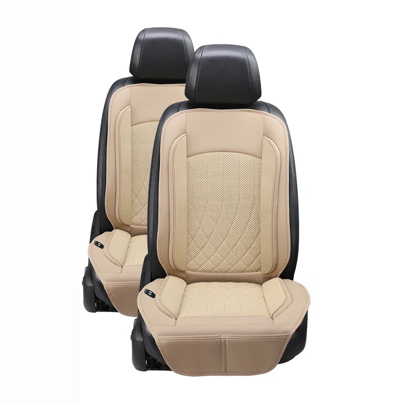 12v 24v winter heated warm heating air ventated massage car cushion seat cover