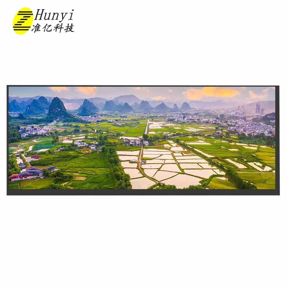 Aumotive Vehicle Usage TFT Screen 1250 nits FT7251 Driver IC LVDS Interface 12.3 inch 1920*720 LCD Display