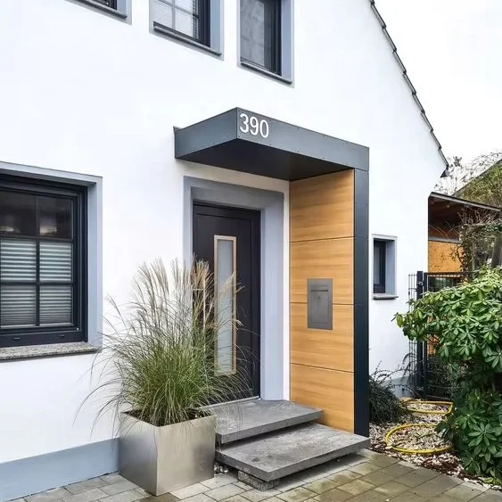 Garden Sunshade  Heavy Duty Strong Big Size  Waterproof Pool Pergola Aluminum Awning Modern Entrance Canopy