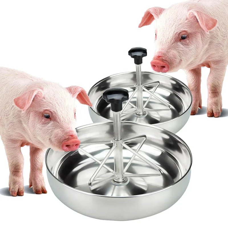 LOW price 304 stainless steel piglet feeding trough large medium and small pig opening trough