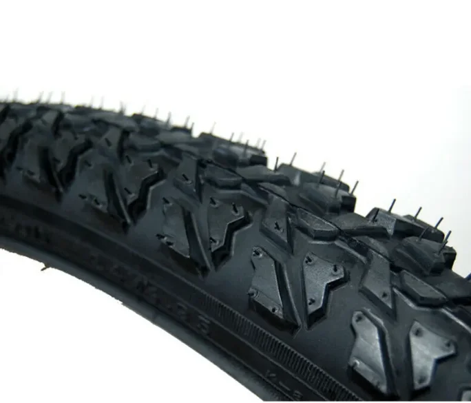 26 inch Black Bicycle Tires Adult Tubeless Tires Bicycle Tire Parts