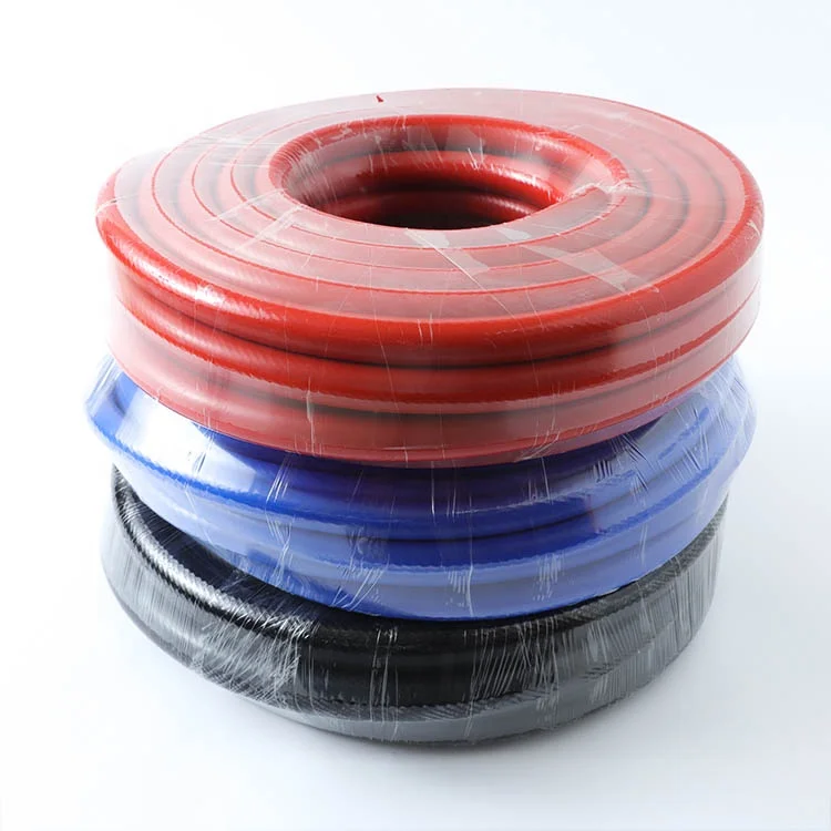 Wholesales Low MOQ High Quality Manufacturer Exhaust Braided Silicone Rubber Hose