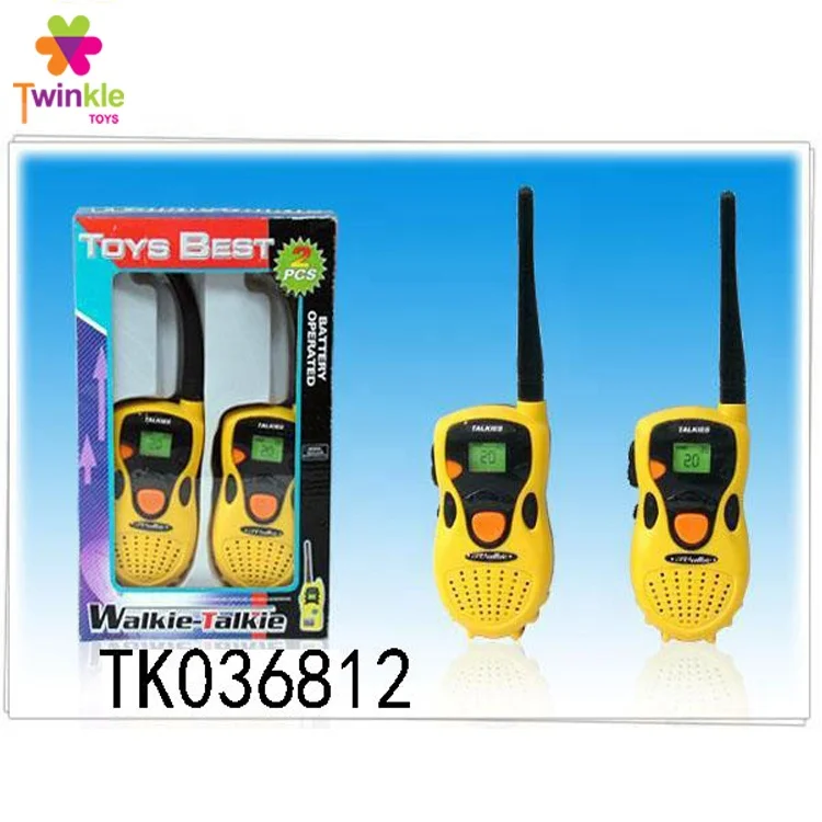 Hot selling cheap plastic walkie talkies toys for kids