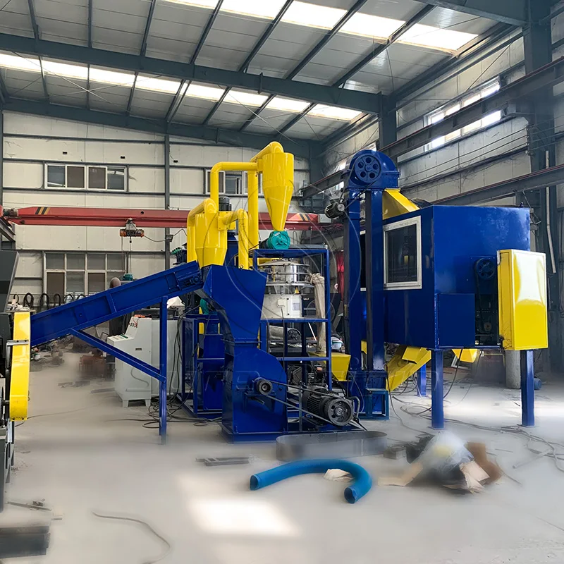 Scrap electronic Waste PCB Metal Separation Recycling E Waste Plant Manufacture