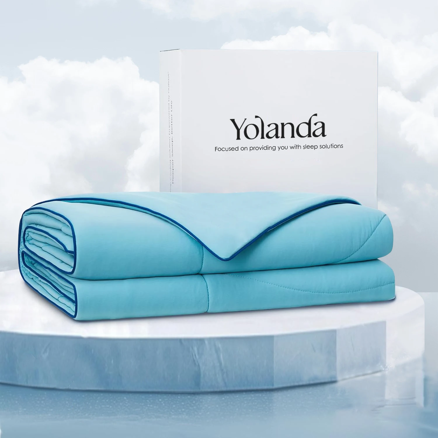 New Aerospace Intelligent temperature control All Season sleep temperature Cooling Comforter soft blanket for Hot Sleepers
