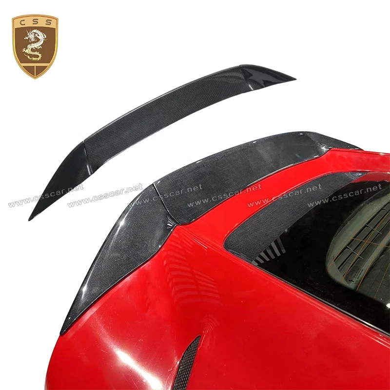Factory Price Msy Style Carbon Fiber Rear Wing Ducktail For Ferrari 812
