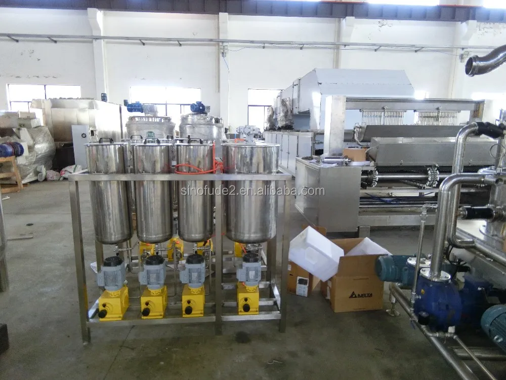 Automatic operation high efficiency ball flat hard candy lollipop sweet swirl making machine production line