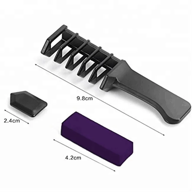 Волшебная Расческа для украшения цвета волос, не вредная моющаяся Временная расческа для волос в новом стиле