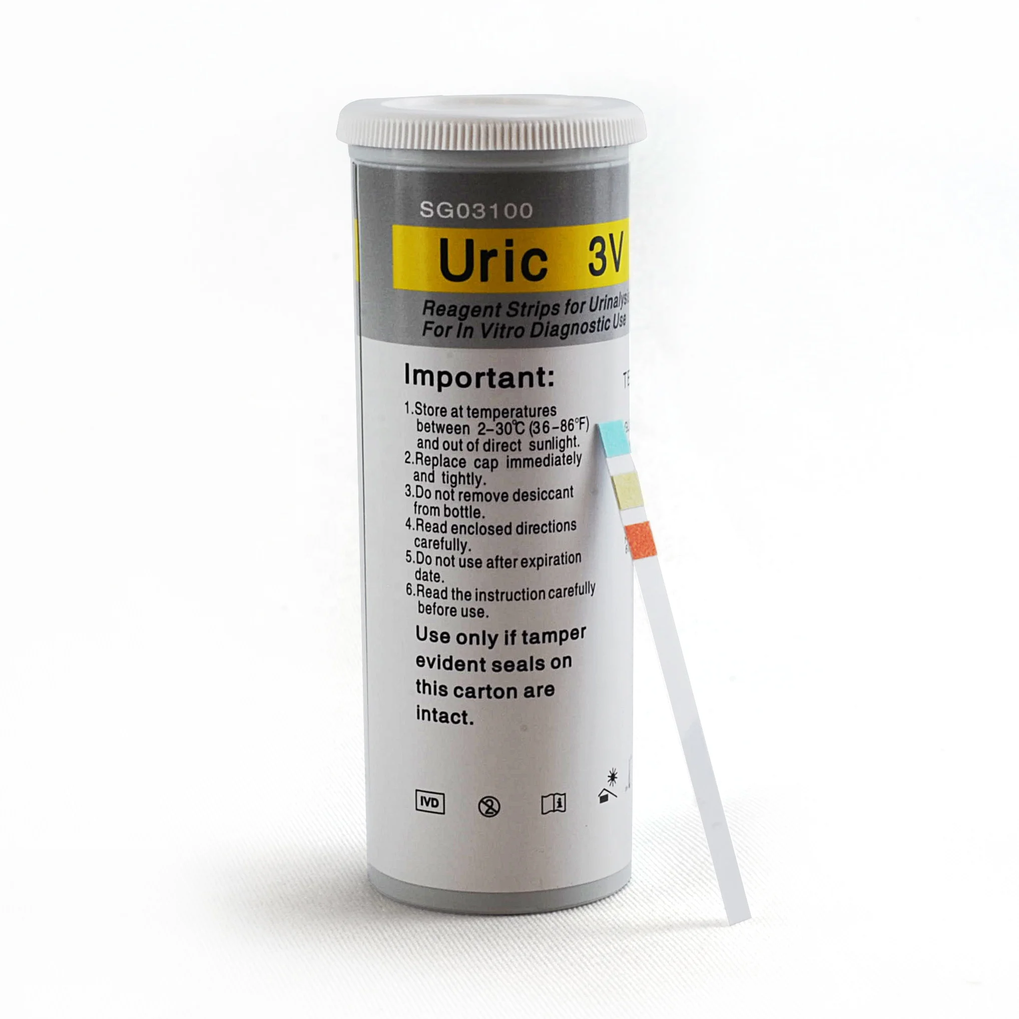 test kit urine medical lab equipments Reagent strips For Urinalysis Chemical urine strips