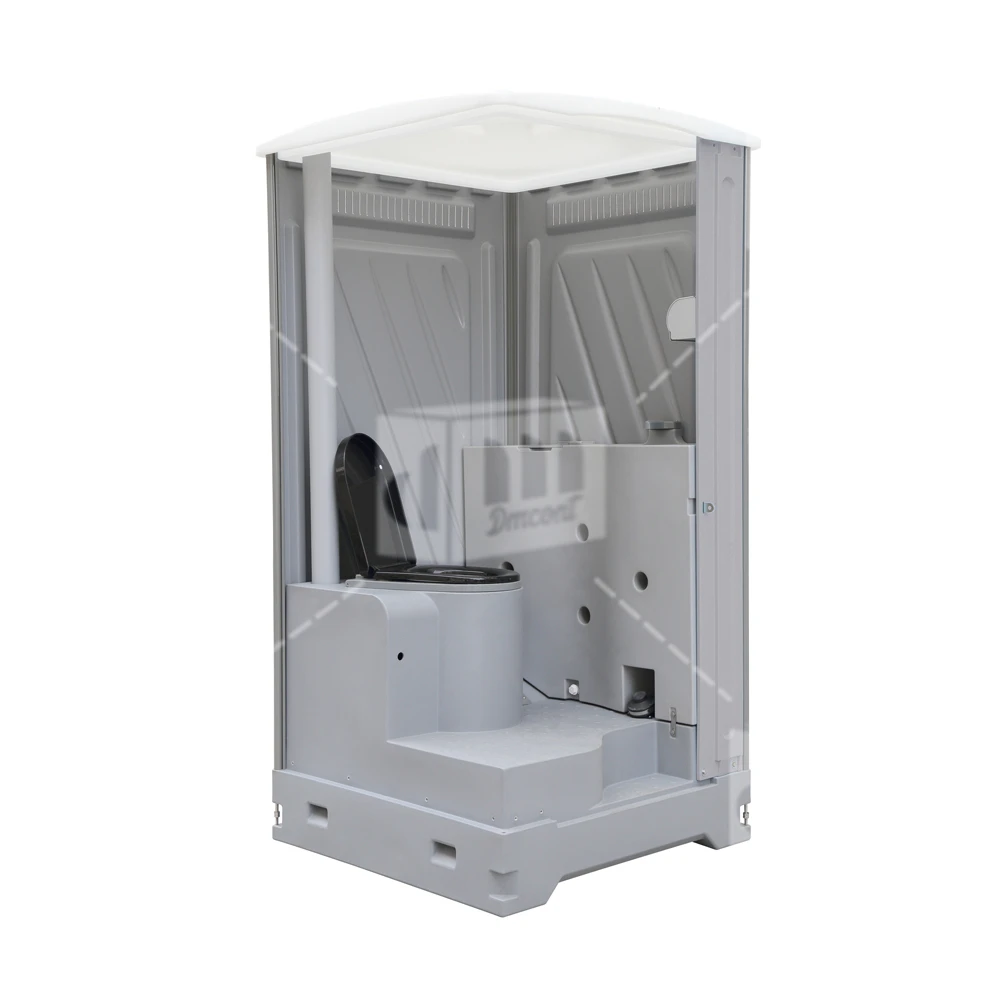 China Prefab Prefabricated Outdoor Manufacturers Public Hdpe Plastic Mobile Wc Toilet For Sale Portable Camp Cabin Toilet