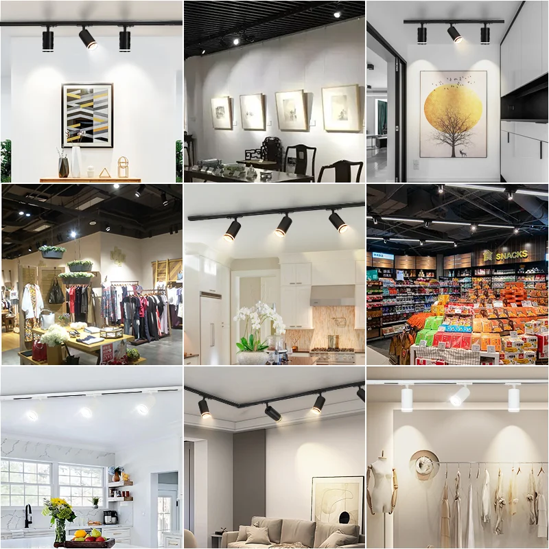 For indoor lighting fixtures adjustable focus commercial focus light,spotlight,track lights/led track light/tracklight