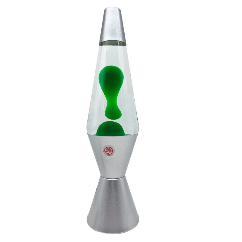 Rocket head three color bottle metal LAVA LAMP desk lamp