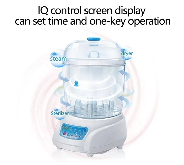 Multifunctional Baby Bottle Warmer Sterilizer Factory Manufacture Touch Control Quick Heating Baby Heater