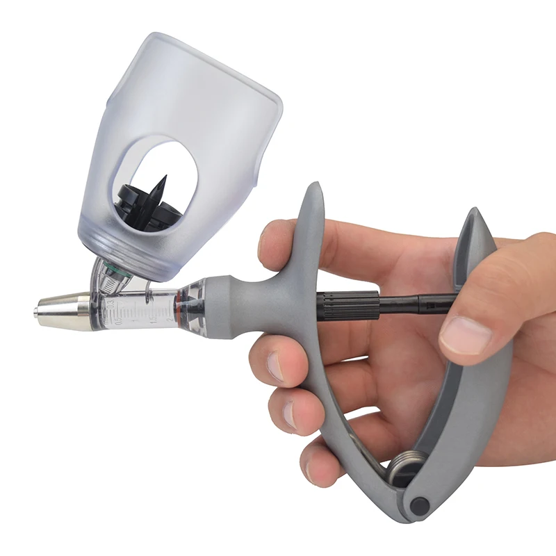 China Manufacturer Animal Automatic vaccination Syringe Veterinary Continuous Injectors