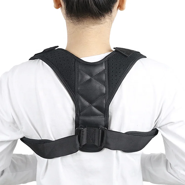 Wholesale Upper Back Support Correction Band Clavicle Support Back Straightener Shoulder Brace Posture Corrector For Men Women