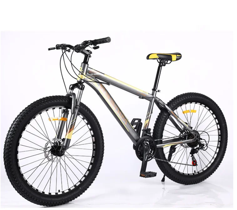 Hot selling double disc brake shock absorption bicycle 26 inch 29 inch mountain bike 3.0 thick tire model bicycle