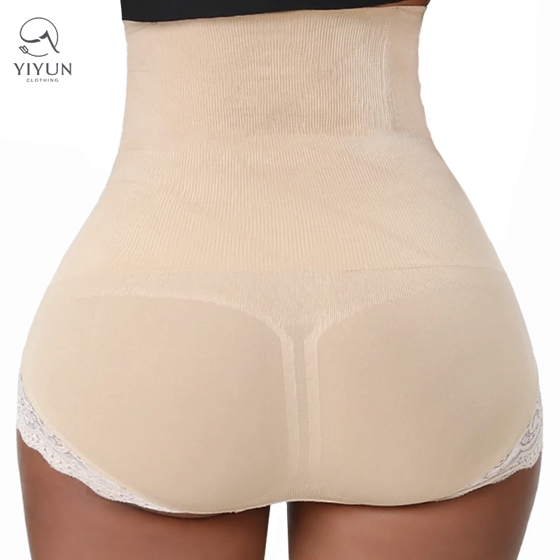 YIYUN Best Women Lace Black High Waist Seamless  Body Shaper Tummy Control Butt Lift Plus Size Underwear Women Shapewear