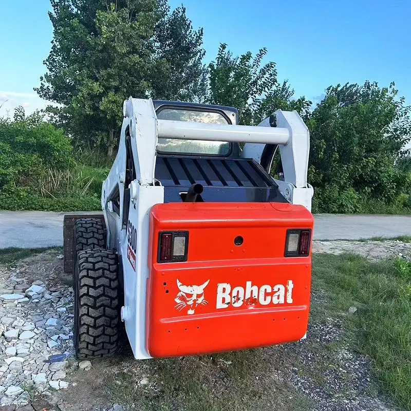 Высокопроизводительный 3-тонный мини-погрузчик с бортовым рулем Bobcat S300 S160 второй ручной мини-экскаватор-погрузчик маленький для BOBCAT