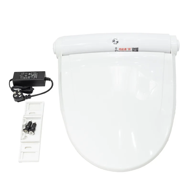 modern wholesale oem smart intelligent round electronic sensor dry electric heated bidet bathroom toilet seat cover