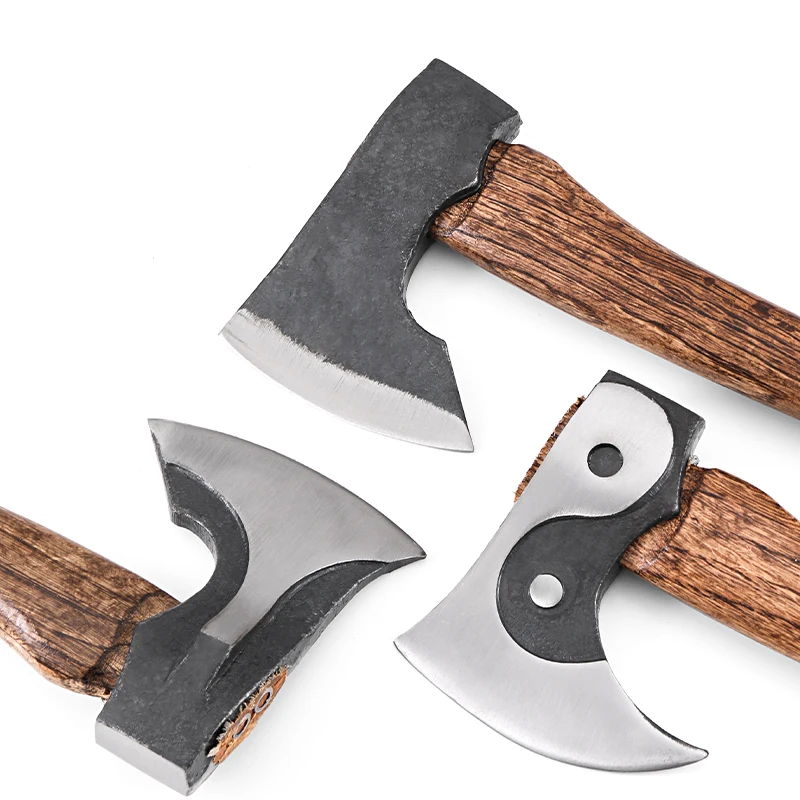 Good quality black color axe for felling wood