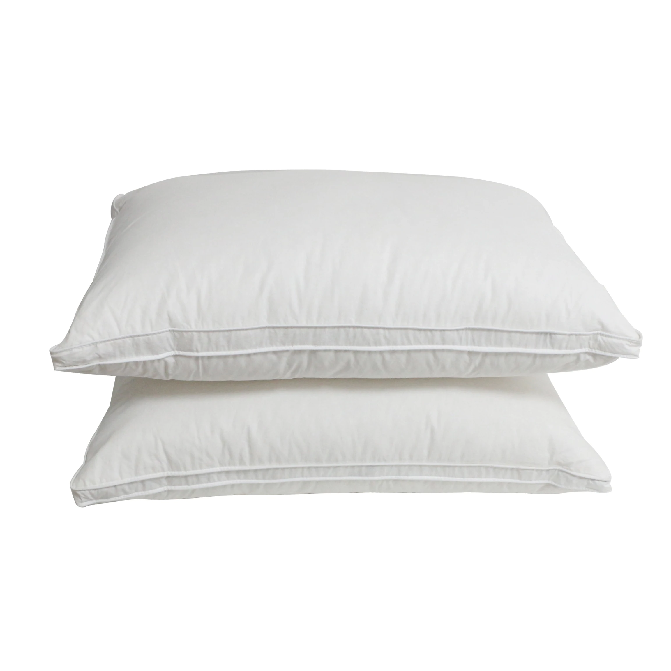 Feather and down filling bed pillow for sleeping comfortable read to ship
