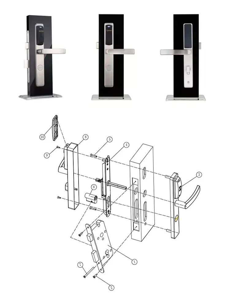 E3064 Hotel card lock-8