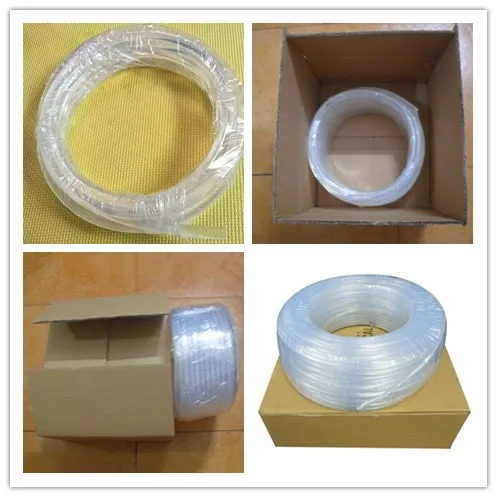 Solid Core PMMA diameter 4mm flexible side glow fiber optic for project 100m/roll