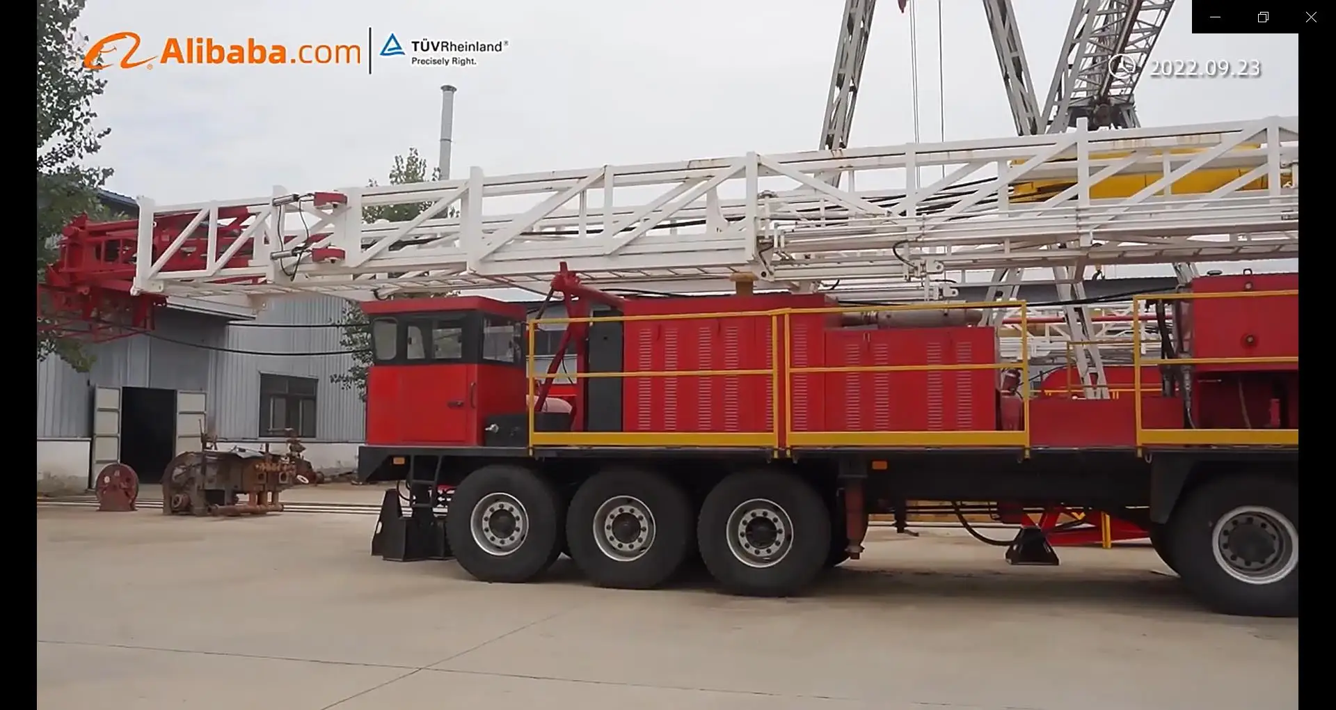 well-workover rig truck 750hp oil rig drilling machine oil drilling rig