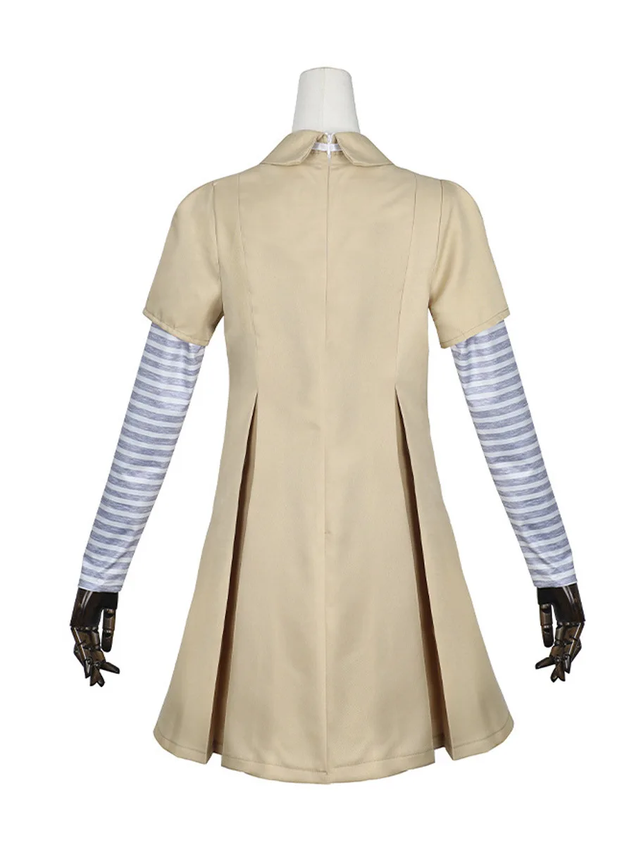 Adult Doll Megan Full Set Halloween Costumes for Kids Movie Costume Children M3gan Dress Girls M3gan Costume with Wig