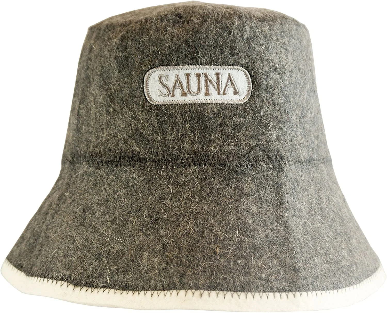 Custom Embroidery Logo Wool Sauna Bucket Hat