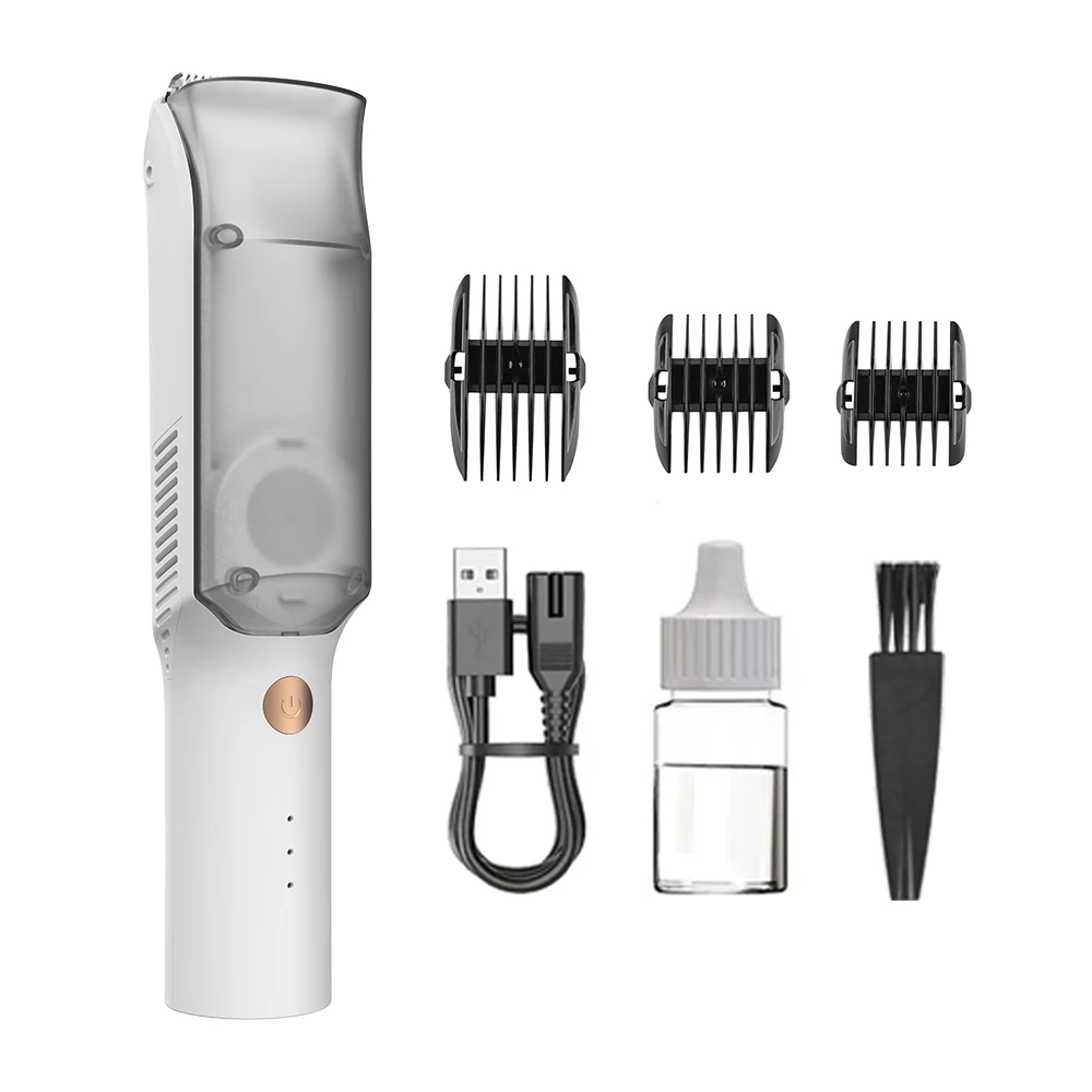 Unibono Electric Hair Beard Trimmer OEM Private Label Design Waterproof Vacuum for Male Usb Customized Stainless Steel