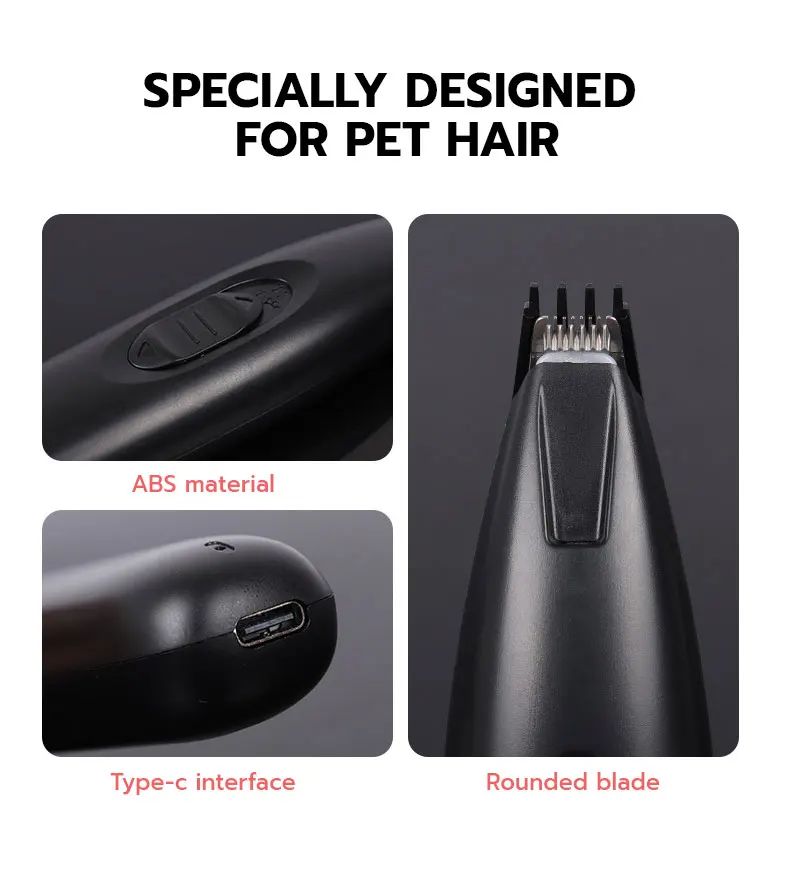 Cat foot shaver special dog hair shaver pet electric pushing scissors electric mute cat claw hair clipper