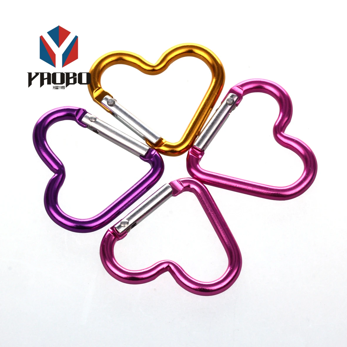 Fashion High Quality Metal Keychain Mouse Shaped Carabiner Promotional Gift