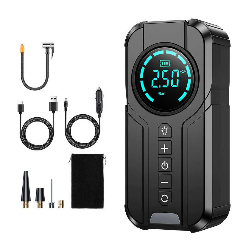Durable Portable Lithium Battery Car Jump Starter 12v Air Pump High Power Car Jump Starter Power Bank