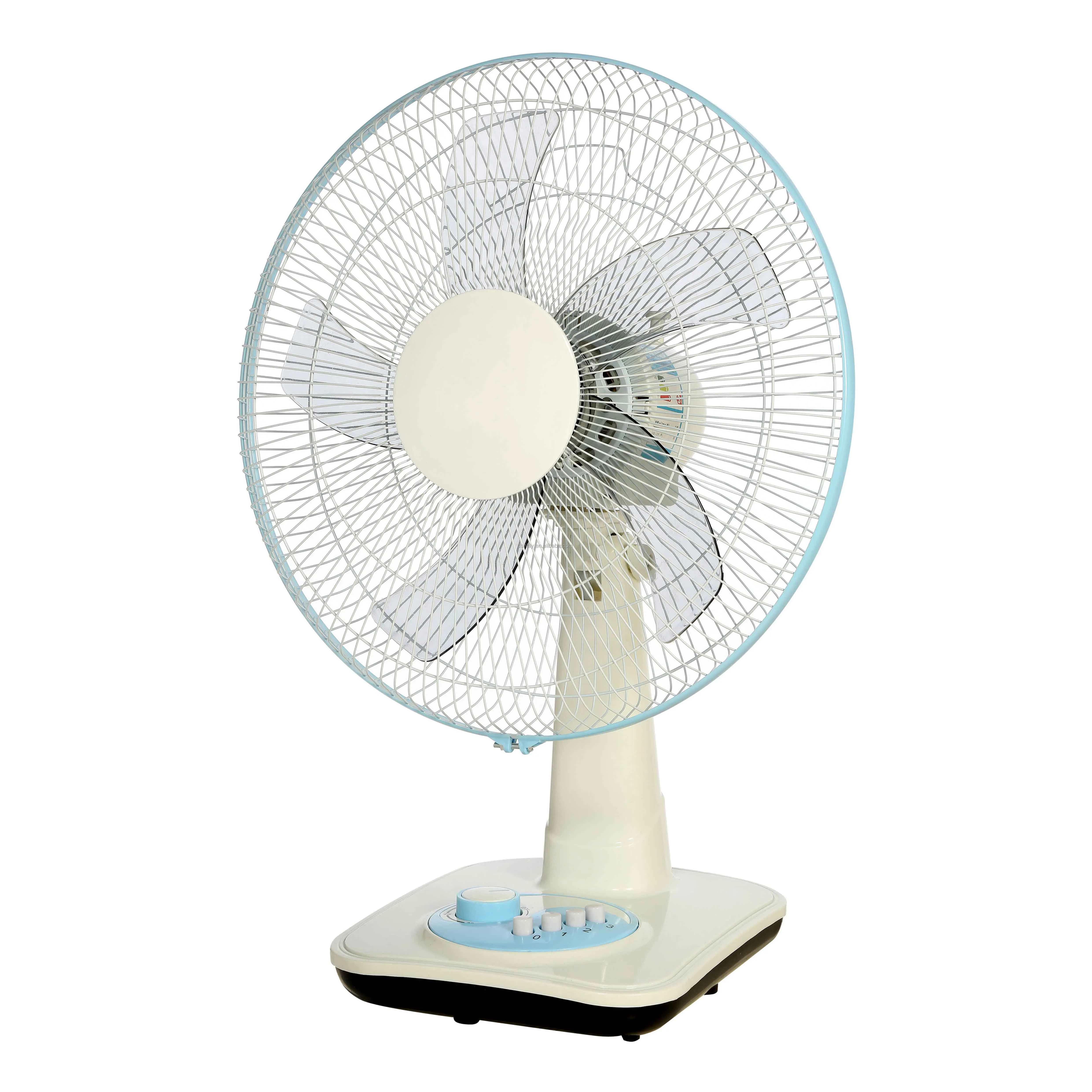 16'oscillating 3 speed AC DC desktop table fan