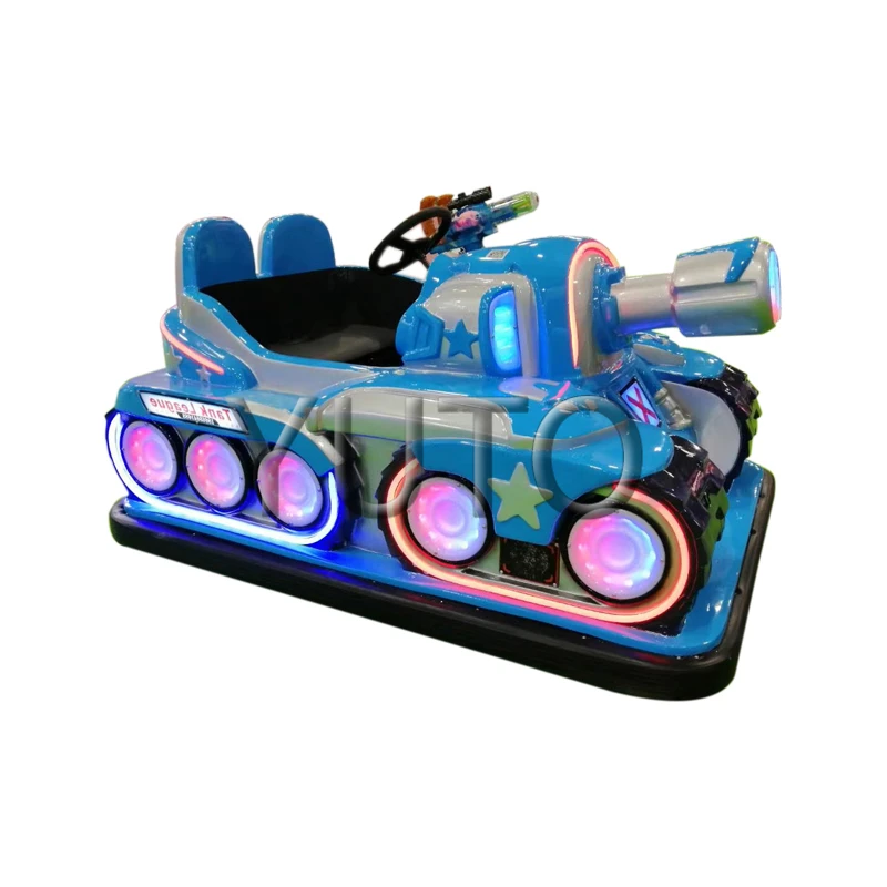 Hotselling outdoor playground Tanks alliance  electronic bettery car|Amusement park kids car game for sale