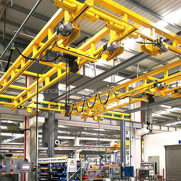 1000kg Flexible Modular Suspension KBK Overhead Crane Price