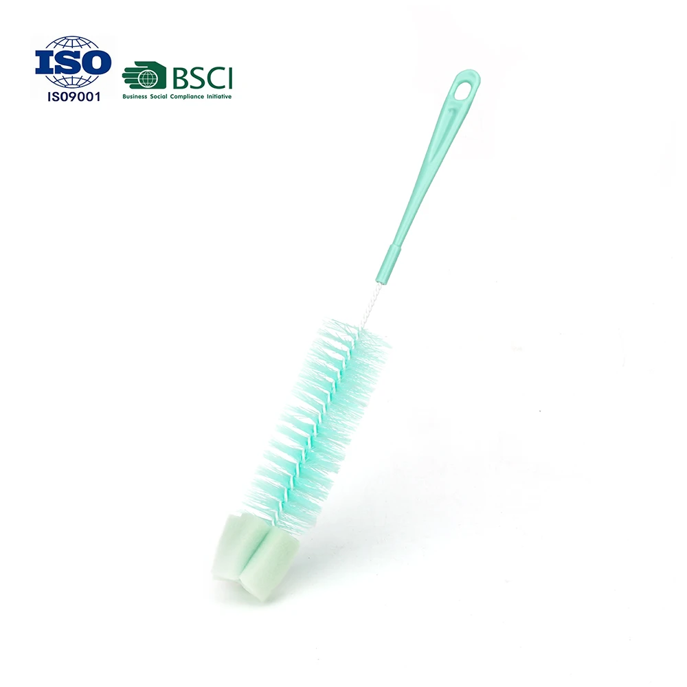 Baby feeding milk bottle brush small cleaning cup brush plastic bottle brushes for cleaning wine bottles