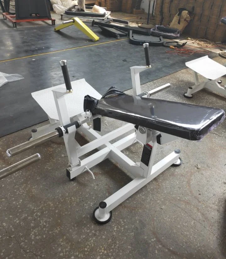 ASJ-S095 Hip machine Glute Drive machine  Gym Hip Lift Hip Thrust Plate Loaded Glute Drive Machine