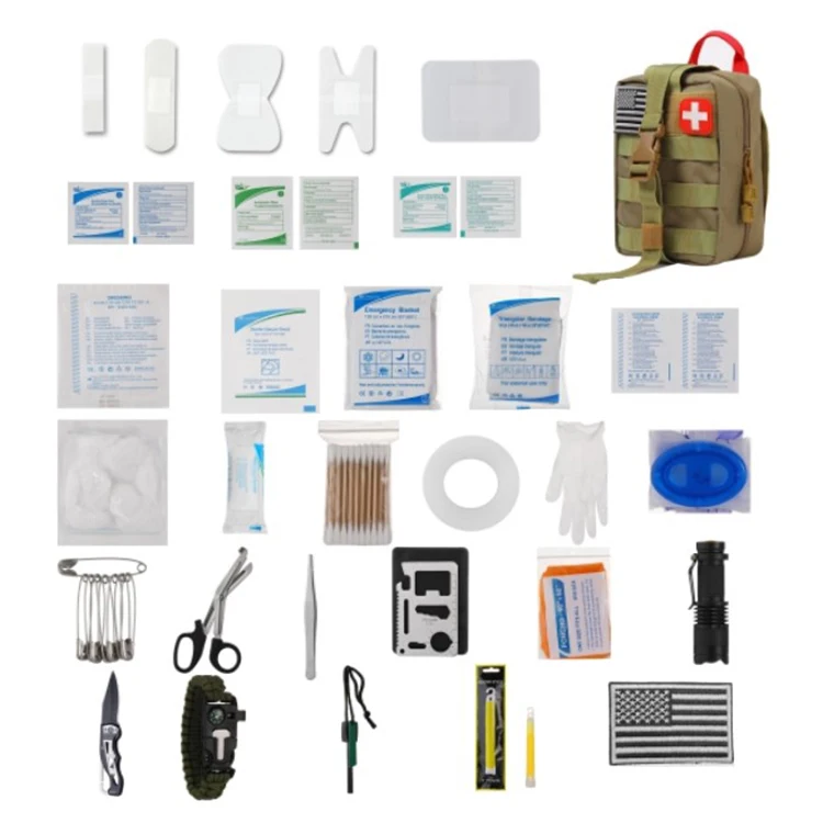 Ori-Power Travel Outdoor Nylon First Aid Kit Large Capacity Durable Emergency Survival Kit