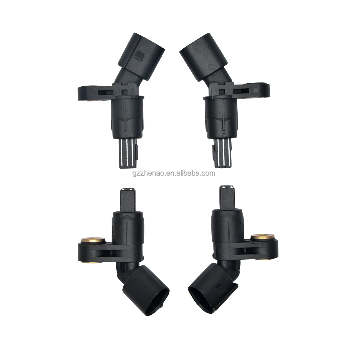 4Pcs ABS Speed Sensor Wheel Front Tail Left Right Car Sensor Accessories For Volkswagen Audi Seat Skoda 1J0927803 1J0927804