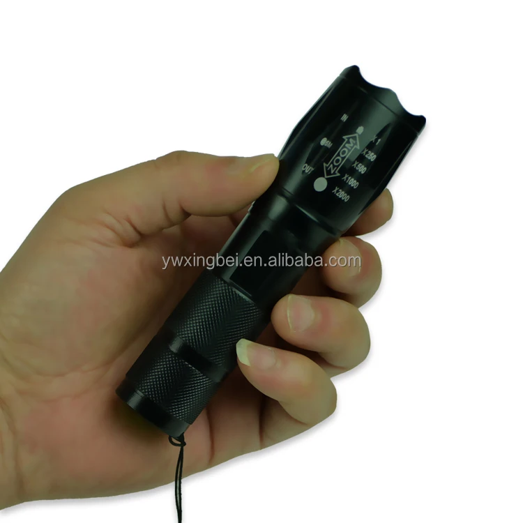 Aluminum alloy mini pen 365 nm identification UV flashlight fluorescent facial mask detection lamp UV 395 nm multi-purpose lamp