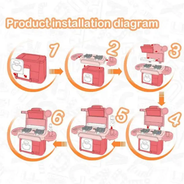 Popular pretend play educational cooking game school children baby cutting food and vegetables  kitchen toys for kids